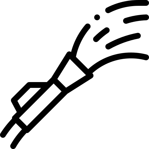 Water hose garden emergency professions and jobs icon