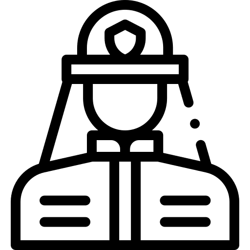 Firefighter job profession firefighter icon