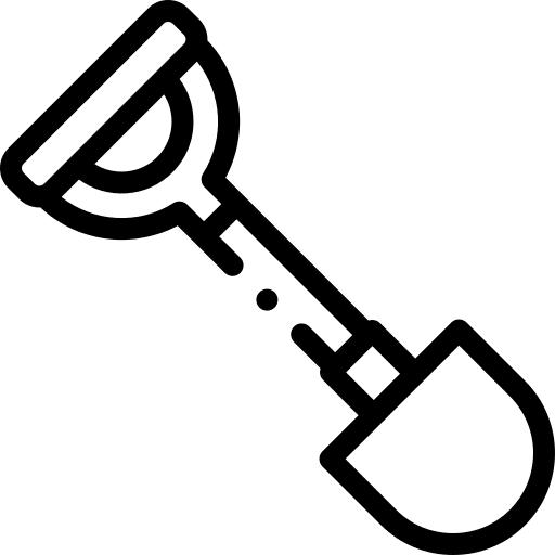 Shovel miscellaneous farming and gardening ground icon