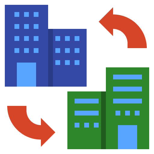 B2b strategy development product business and finance icon