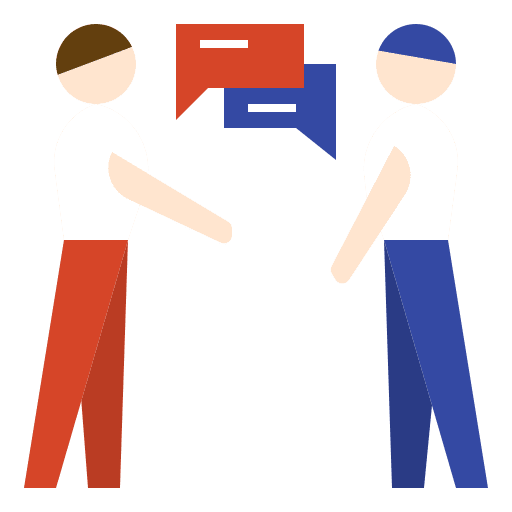 Consulting consulting business plan speech bubble icon