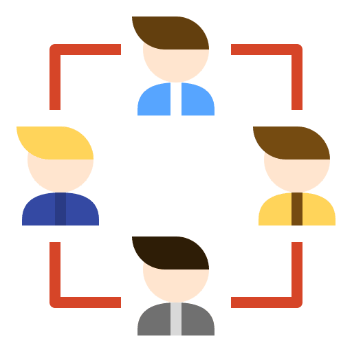 Partner connection partner strategies icon