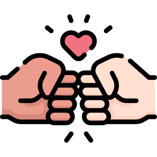 Peace hands and gestures sign peace icon