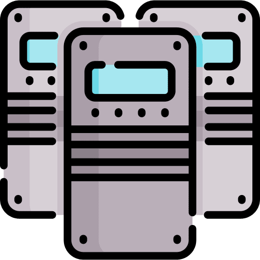 Riot police protest protection riot police icon