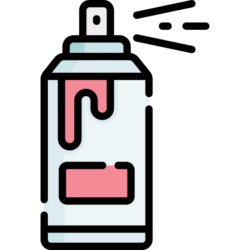 Spray banner injustice activism icon