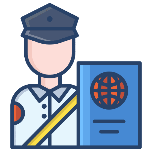 Officer man people profession icon