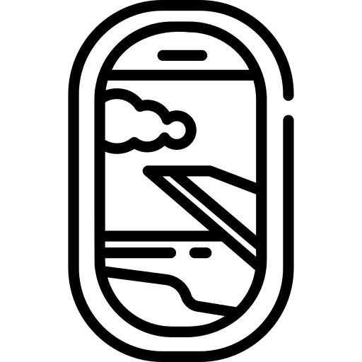 Airplane airplane seat airline icon