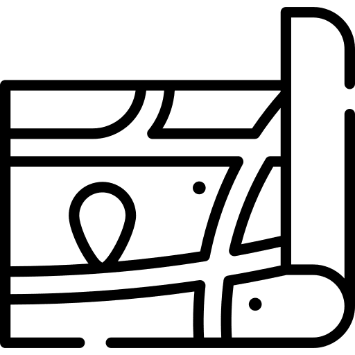 Map pin security pin region icon