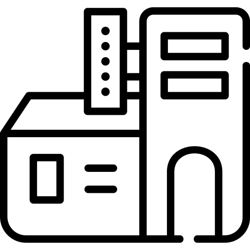 Motel travel architecture and city hostel icon