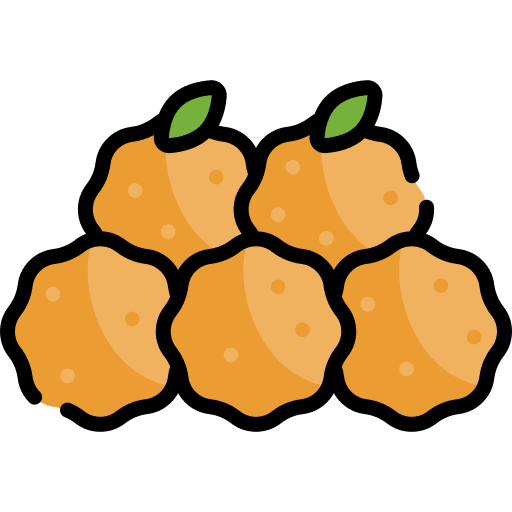 Laddu dessert food and restaurant sweet icon