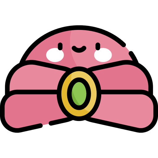 Turban feather oriental indian icon