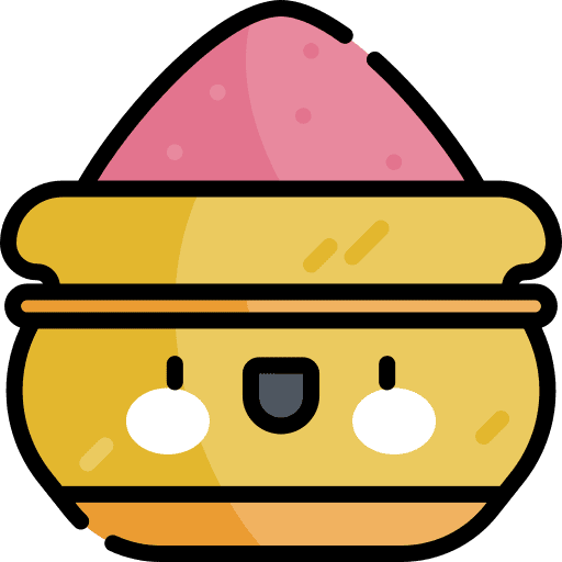 Holi color powder hindu icon