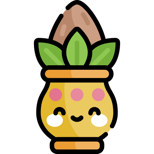 Kumbh kalash cultures pot decoration icon