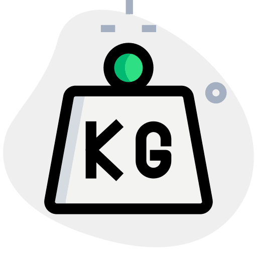 Bar kg industry business icon