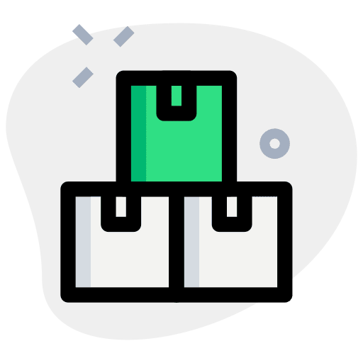 Boxes cardboard box industry boxes icon