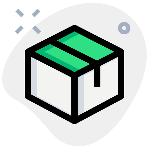Delivery box merchandise box delivery box icon