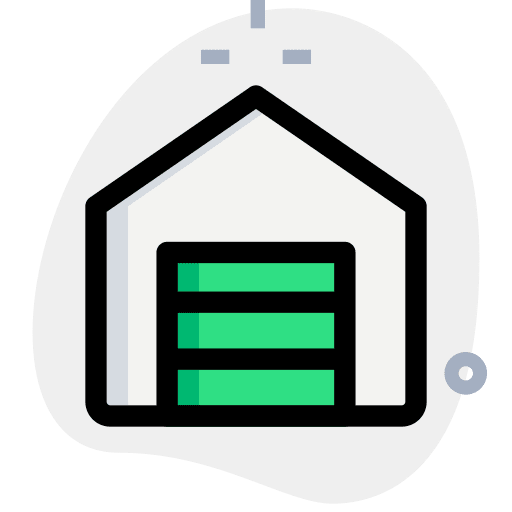 Locked shipping and delivery locked shipping icon