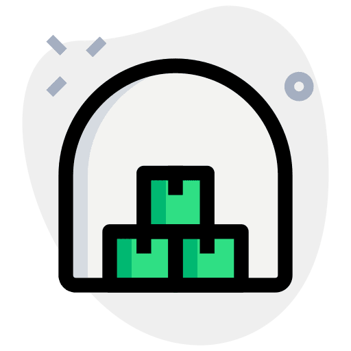 Military empire state building storage military icon