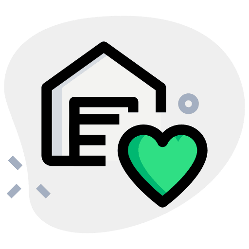 Favorite empire state building delivery storage icon