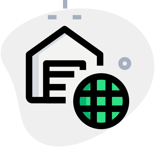 International international empire state building warehouses icon