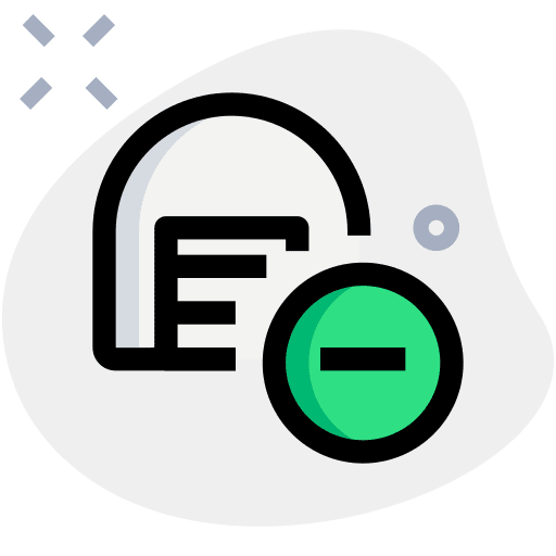 Remove warehouse industry delivery icon