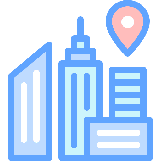 City location placeholder map icon