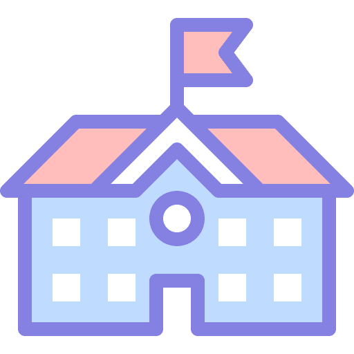 School school building high school icon