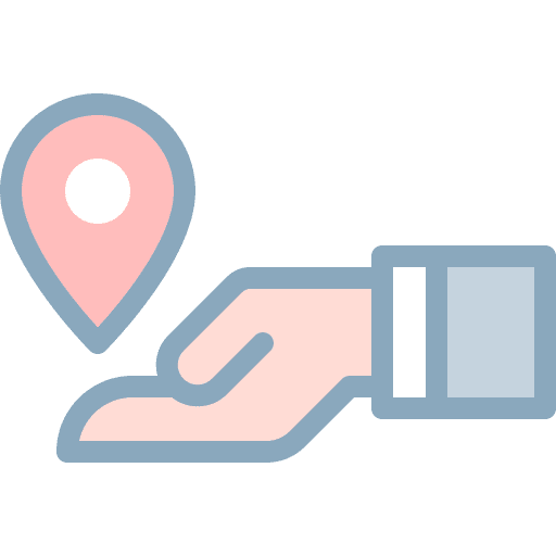 Location map placeholder location icon