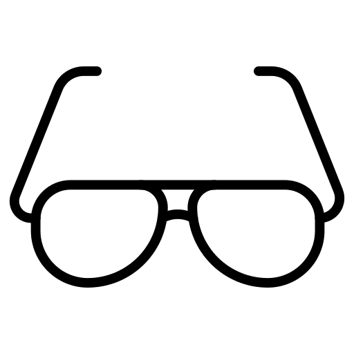 Glasses optical eye glasses eyeglasses icon