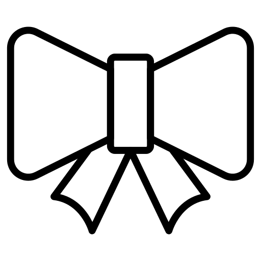 Bow tie bow festival bow tie icon