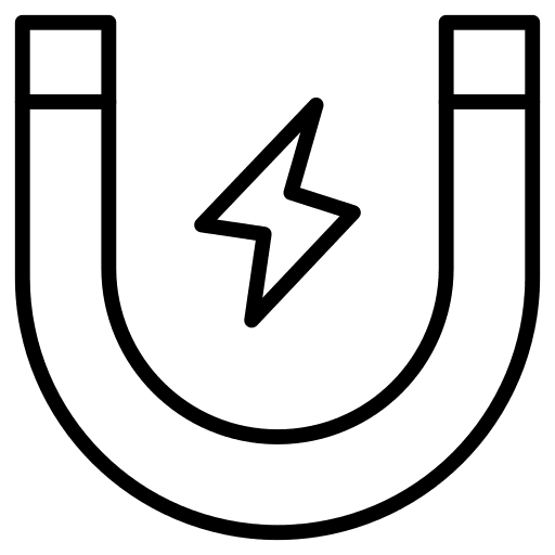 Magnet magnetic science magnet icon