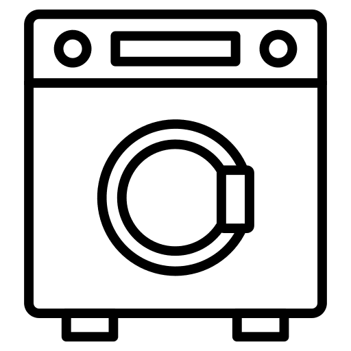 Washing machine electronics fashion laundry icon