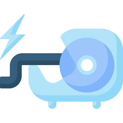 Magnetic tape miscellaneous data storage multimedia icon