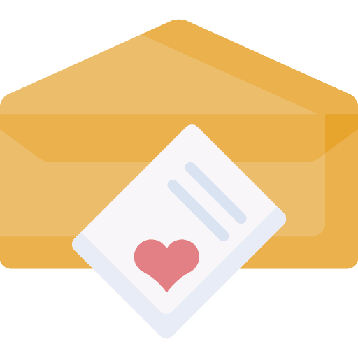 Envelope love letter letter love and romance icon