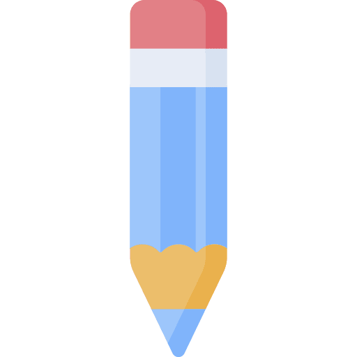 Pencil edit education pencil icon