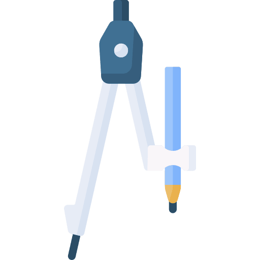 Compass education measure measurement icon
