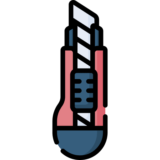 Cutter art and design paper cutter edit tools icon