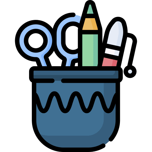 Stationery education stationery pen icon