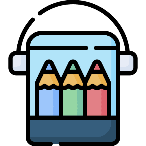 Pencil education pencil drawing icon