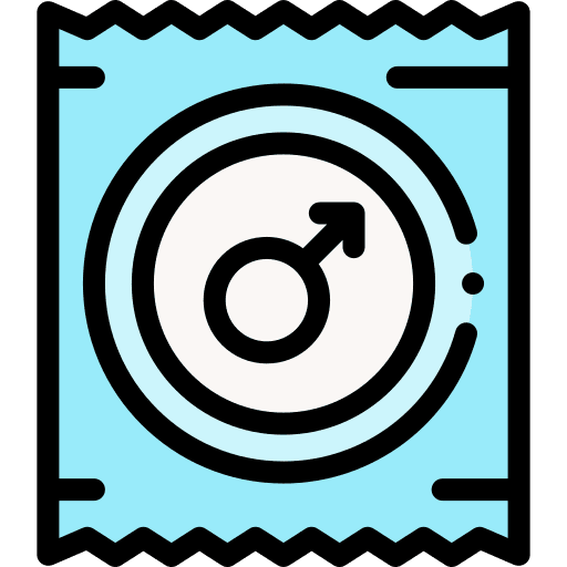 Condom contraception sex male icon