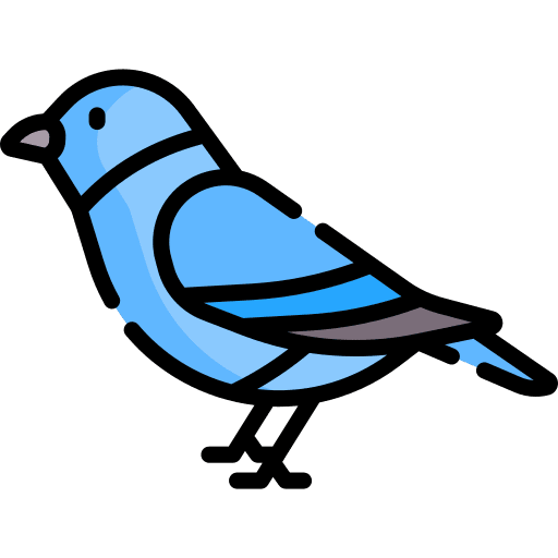 Bunting bunting animals ornithology icon