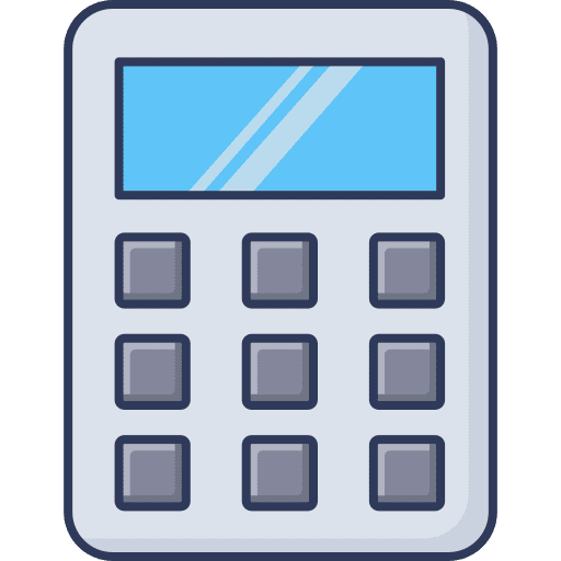 Calculator education math calculator icon