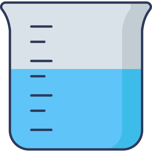 Measuring jug water laboratory measuring jug icon
