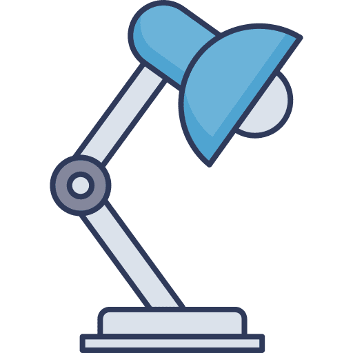 Desk lamp electronics desk lamp icon