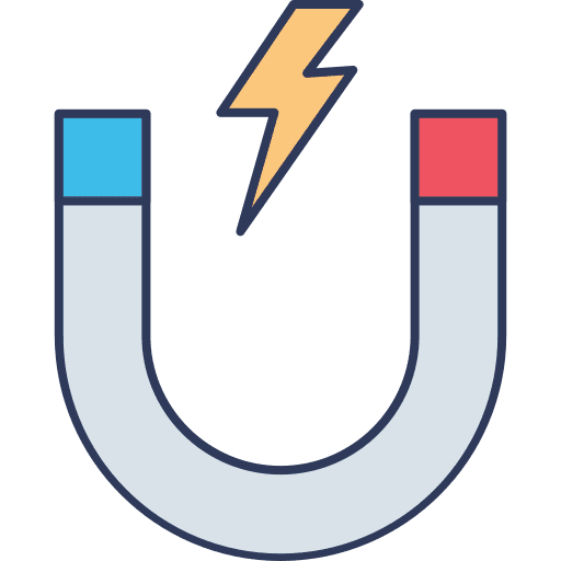 Magnet magnetism physics magnet icon