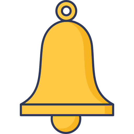 Bell school music and multimedia education icon