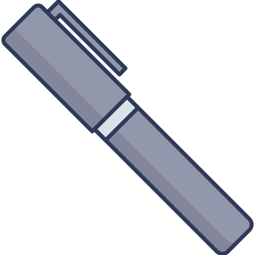 Pen writing pen education icon