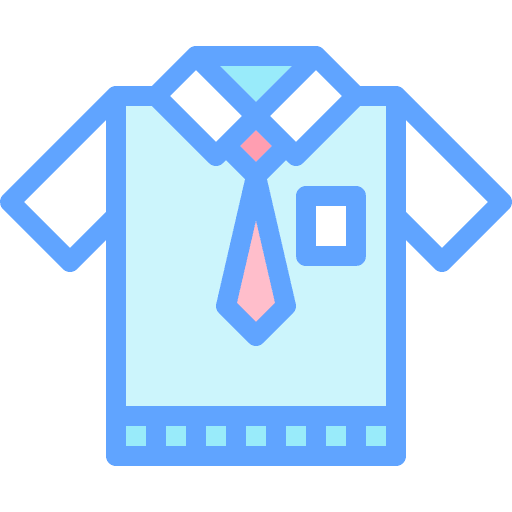 Uniform school cloth uniform icon