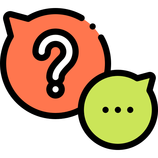 Chat message where support icon