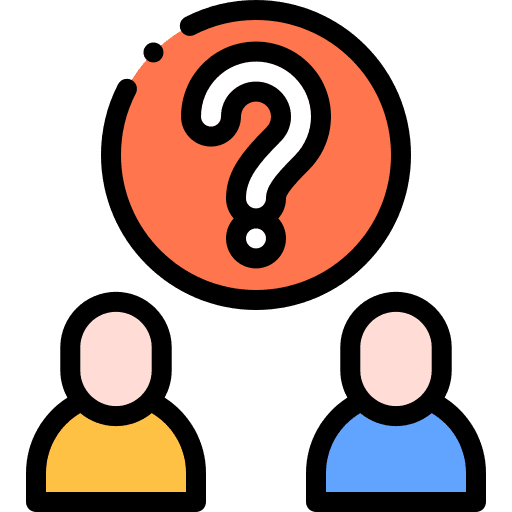 Quiz user people exam icon